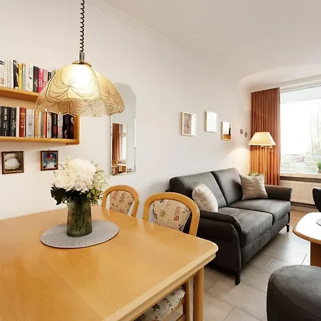 Daire Strandappartements Am Leuchtturmweg Zwei Moewen